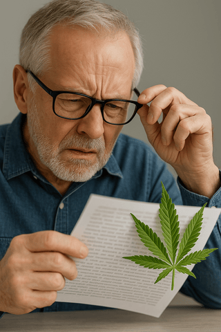Struggling to Read Small Print? How Medical Marijuana Might Help Your Presbyopia