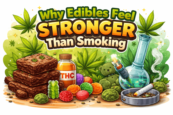 Why Do Edibles Feel Stronger Than Smoking?