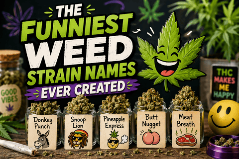 The Funniest Weed Strain Names Ever Created 