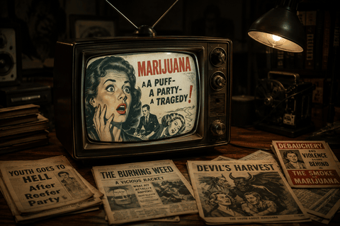 Weird Things Found in Vintage Anti-Weed Ads